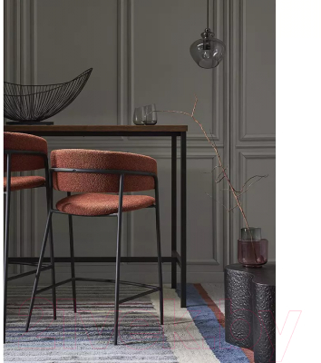 Изображение товара Стул барный Bergenson Bjorn Helning / BB0000659 (терракотовый)