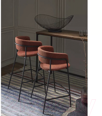Изображение товара Стул барный Bergenson Bjorn Helning / BB0000659 (терракотовый)