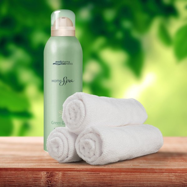 Гель для душа Medipharma Cosmetics Гель-пена Home Spa Зеленый сад (200мл)