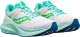 Кроссовки Saucony Tempus / S10720-115  (р.6.5, белый/мятный) - 