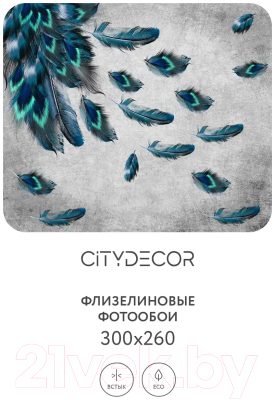 Фотообои листовые Citydecor Абстракция 229 (300x260см)