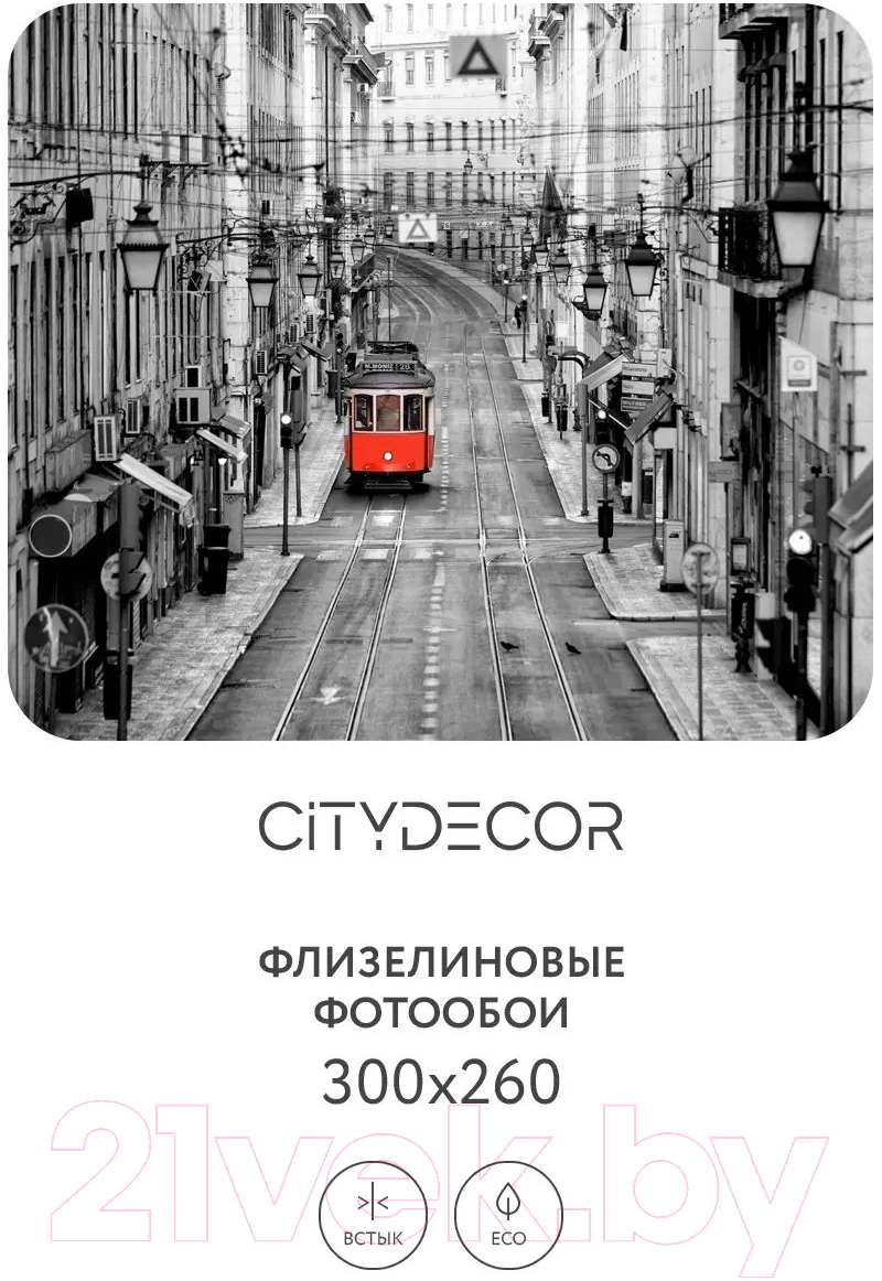 Фотообои листовые Citydecor Города и Архитектура 53