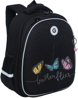 Школьный рюкзак Grizzly RAz-486-8 (черный) - 