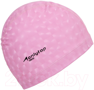 Шапочка для плавания Onlytop 9212352 (р.54-60, розовый)