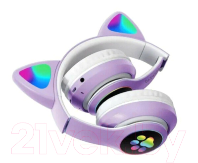 Изображение товара Наушники детские Daswerk STN-28 / 513801 (фиолетовый)