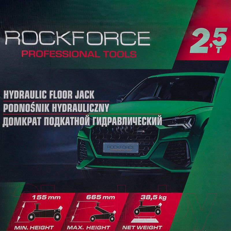 Подкатной домкрат RockForce RF-T830023