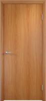 Дверь межкомнатная Verda Глухая гладкая 60x200 (миланский орех) - 