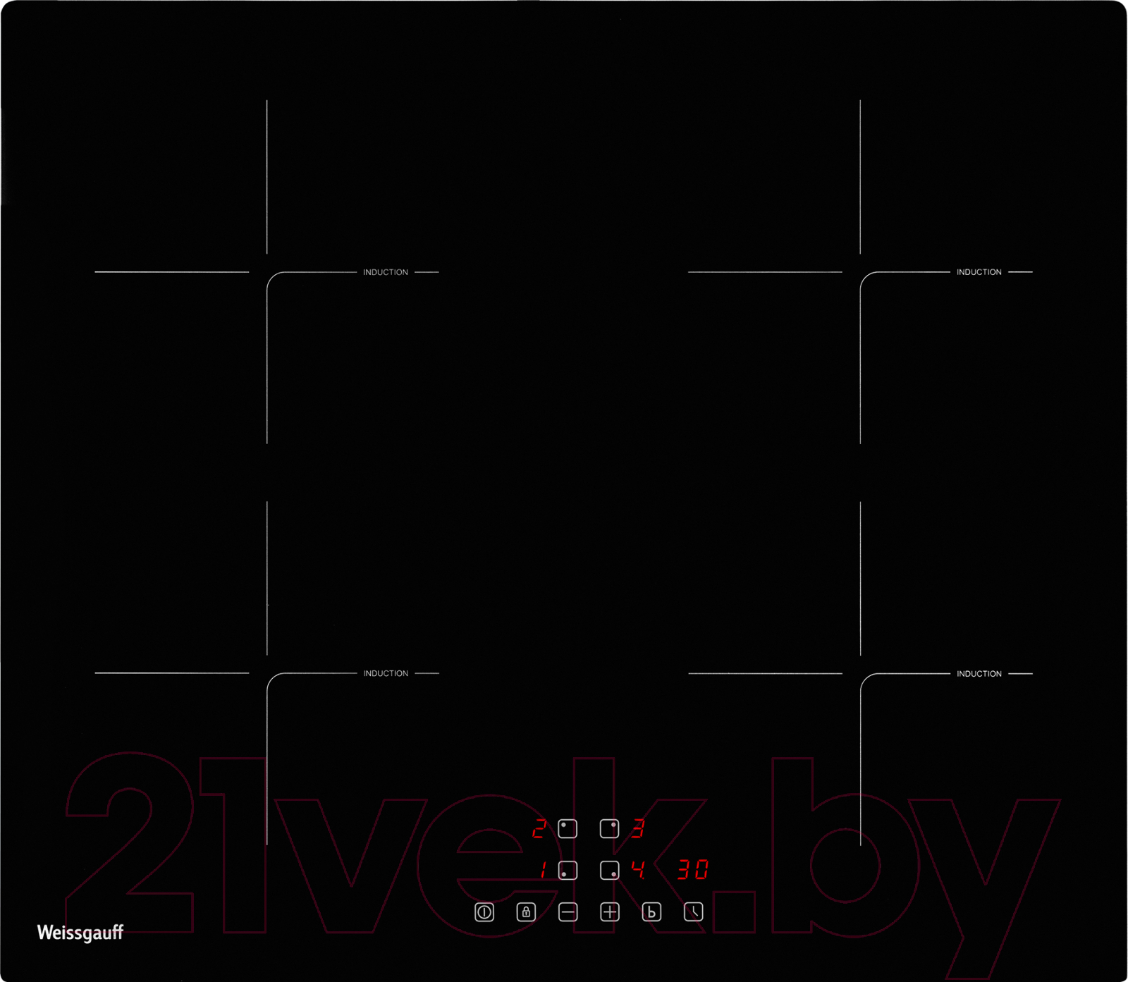Индукционная варочная панель Weissgauff HI 632 BA