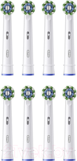 Набор насадок для зубной щетки Oral-B Refill Cross Action Pro XXL