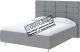Каркас кровати Proson Shapy Savana Grey 80x200 (серый) - 