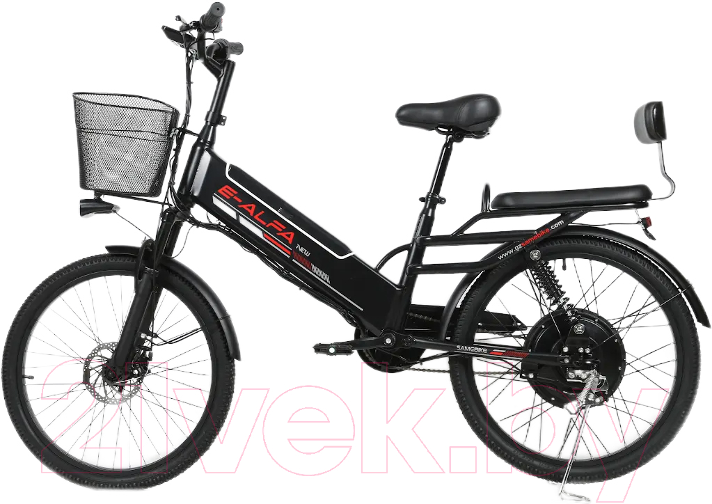 Электровелосипед Samebike Е-Alfa New со стальной рамой SB-E-ALFA500-48/13