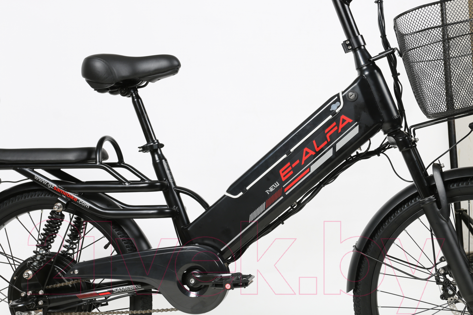 Электровелосипед Samebike Е-Alfa New со стальной рамой SB-E-ALFA500-48/13