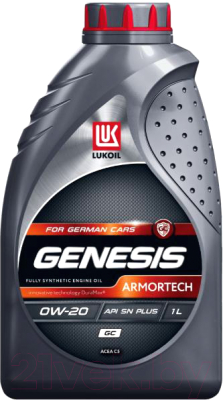 Моторное масло Лукойл Genesis Armortech GC 0W20 (1л)