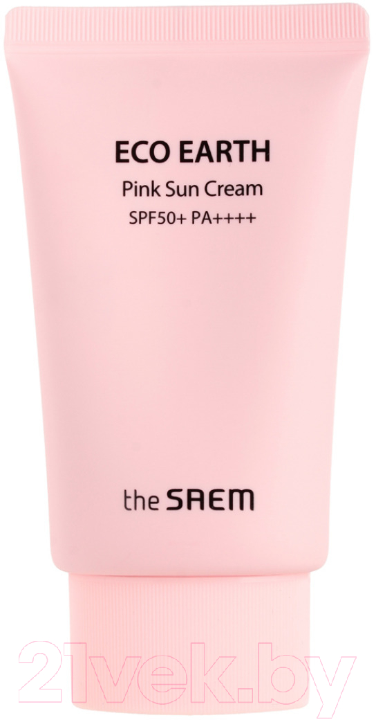 Крем солнцезащитный The Saem Eco Earth Pink Sun Cream New (50мл)