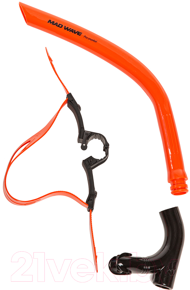 Трубка для плавания Mad Wave Pro Snorkel