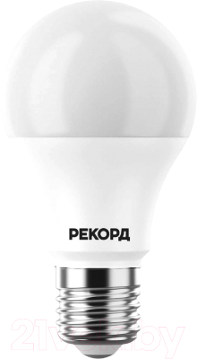 Лампа Рекорд LED А60 7W Е27 4000К