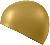 Шапочка для плавания Mad Wave Standart Cap Silicone (золото) - 