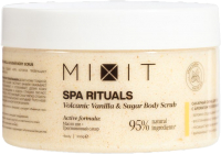 Скраб для тела MIXIT Spa Rituals сахарный с ароматом теплой ванили (300г) - 