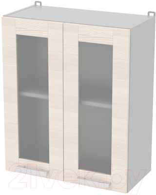 Шкаф навесной для кухни Интерлиния Компо ВШ60ст-720-2дв (вудлайн)