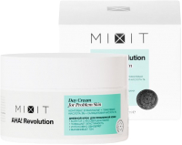 Крем для лица MIXIT Revolution дневной с 3% гликолевой и 1% салициловой кислотой (50мл) - 