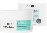 Крем для лица MIXIT Revolution ночной с 3% гликолевой и 1% салициловой кислотой (50мл) - 