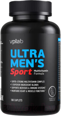 Мультивитаминный комплекс Vplab Ultra Men's (180 капсул)