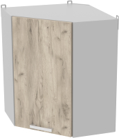 Шкаф навесной для кухни Интерлиния Компо ВШУ-720 (дуб серый) - 