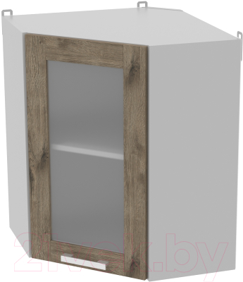 Шкаф навесной для кухни Интерлиния Компо ВШУст-720 (дуб веллингтон)