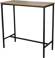 Барный стол Stal-Massiv LT-108 (дуб натуральный/черный) - 