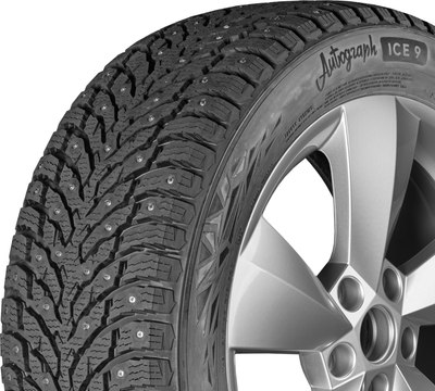 Зимняя шина Ikon Tyres (Nokian Tyres) Autograph Ice 9 235/45R18 98T (шипы)