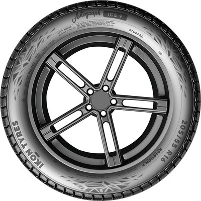 Зимняя шина Ikon Tyres (Nokian Tyres) Autograph Ice 9 235/45R18 98T (шипы)