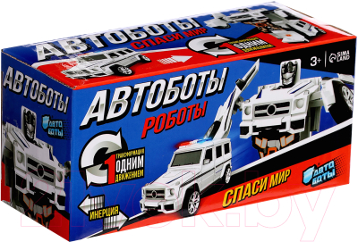 Изображение товара Робот-трансформер Автоботы Полицейский джип CX1624-1 / 10102905