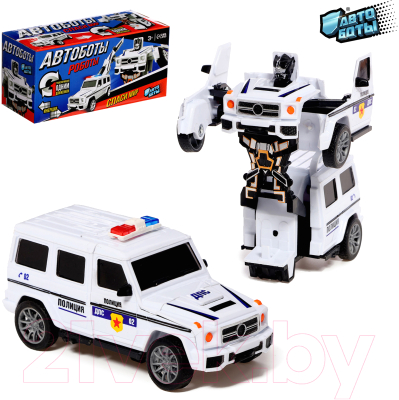Изображение товара Робот-трансформер Автоботы Полицейский джип CX1624-1 / 10102905