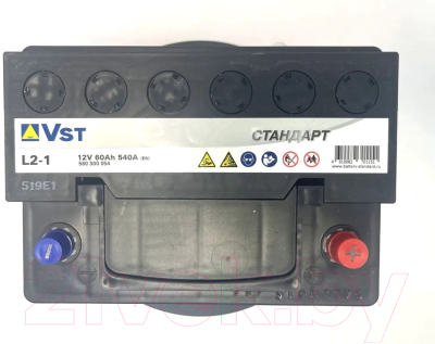 Автомобильный аккумулятор VST 560300052 (60 А/ч)
