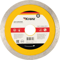Отрезной диск алмазный Kranz KR-90-0112 - 