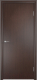 Дверь межкомнатная Verda Глухая гладкая 60x200 (венге) - 