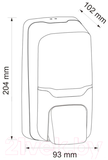 Дозатор Merida Harmony Mini DHB102