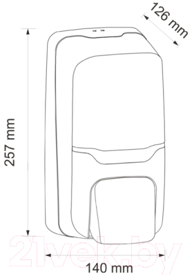 Изображение товара Дозатор Merida Harmony Maxi DHB101 (1.2л)