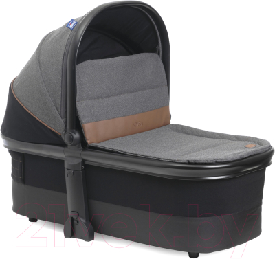 Люлька-модуль для коляски Chicco Mysa Light Carrycot (Black Satin)