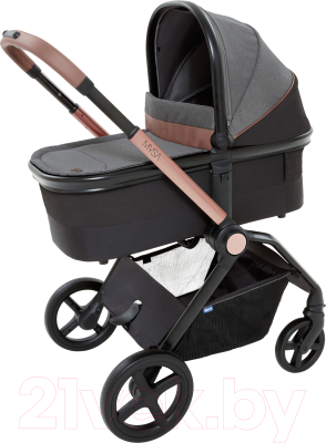 Люлька-модуль для коляски Chicco Mysa Light Carrycot (Black Satin)