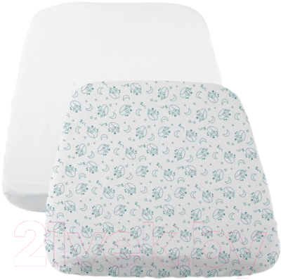 Комплект простыней для малышей Chicco Next2Me Foxy / 07010796670000