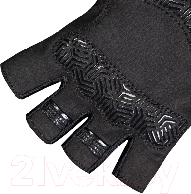 Велоперчатки STG Fit Skin / Х112269-S (S, серый/черный)