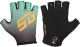 Велоперчатки STG Sens Skin / Х112285-S (S, черный/зеленый) - 