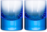 Набор стаканов MOSER Виски сет MZ26627-60-2-aquamarine+GB - 