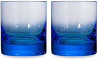 Набор стаканов MOSER Виски сет MZ26638/I-370-2-aquamarine+GB - 