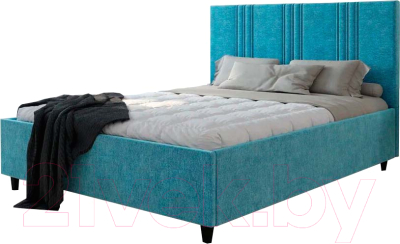 Полуторная кровать Natura Vera Лиана с ПМ 140x200 (Lounge 21)