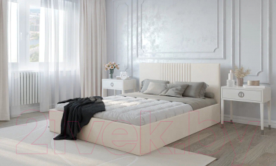 Двуспальная кровать Natura Vera Регина с ПМ 160x200 (Maxx 100)