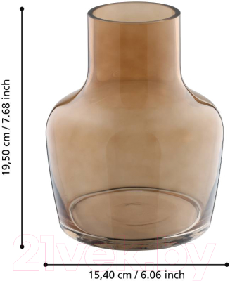 Ваза Eglo Siranana 421216 (стекло, коричневый)
