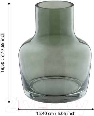 Ваза Eglo Siranana 421218 (стекло, зеленый)