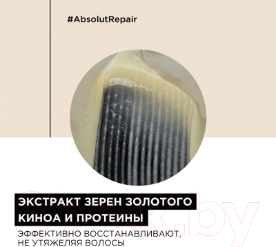 Набор косметики для волос L'Oreal Professionnel Serie Expert Absolut Repair Шампунь+Маска (300мл+250мл)